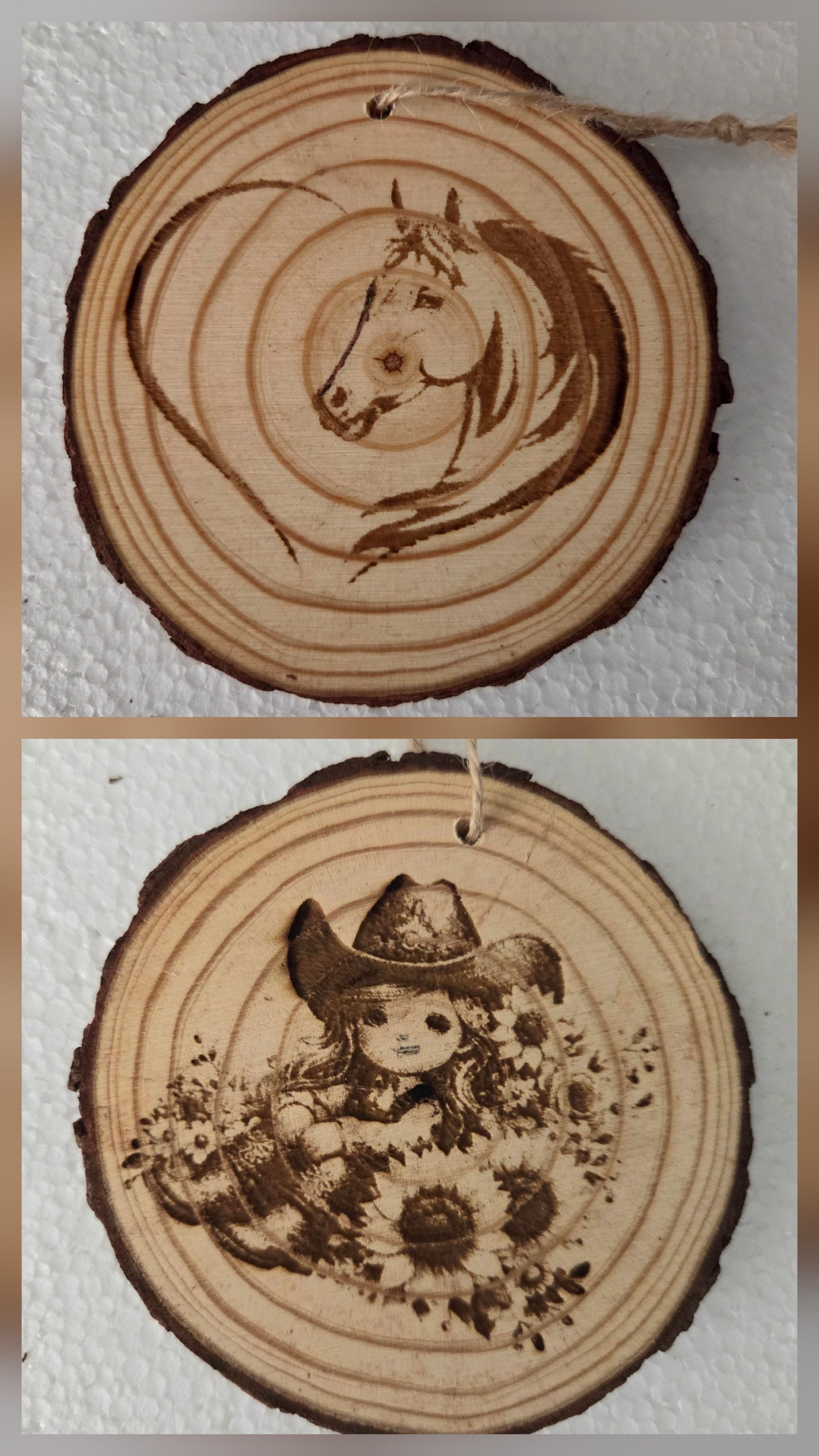 Assorted Wooden Ornaments (click to view other options)