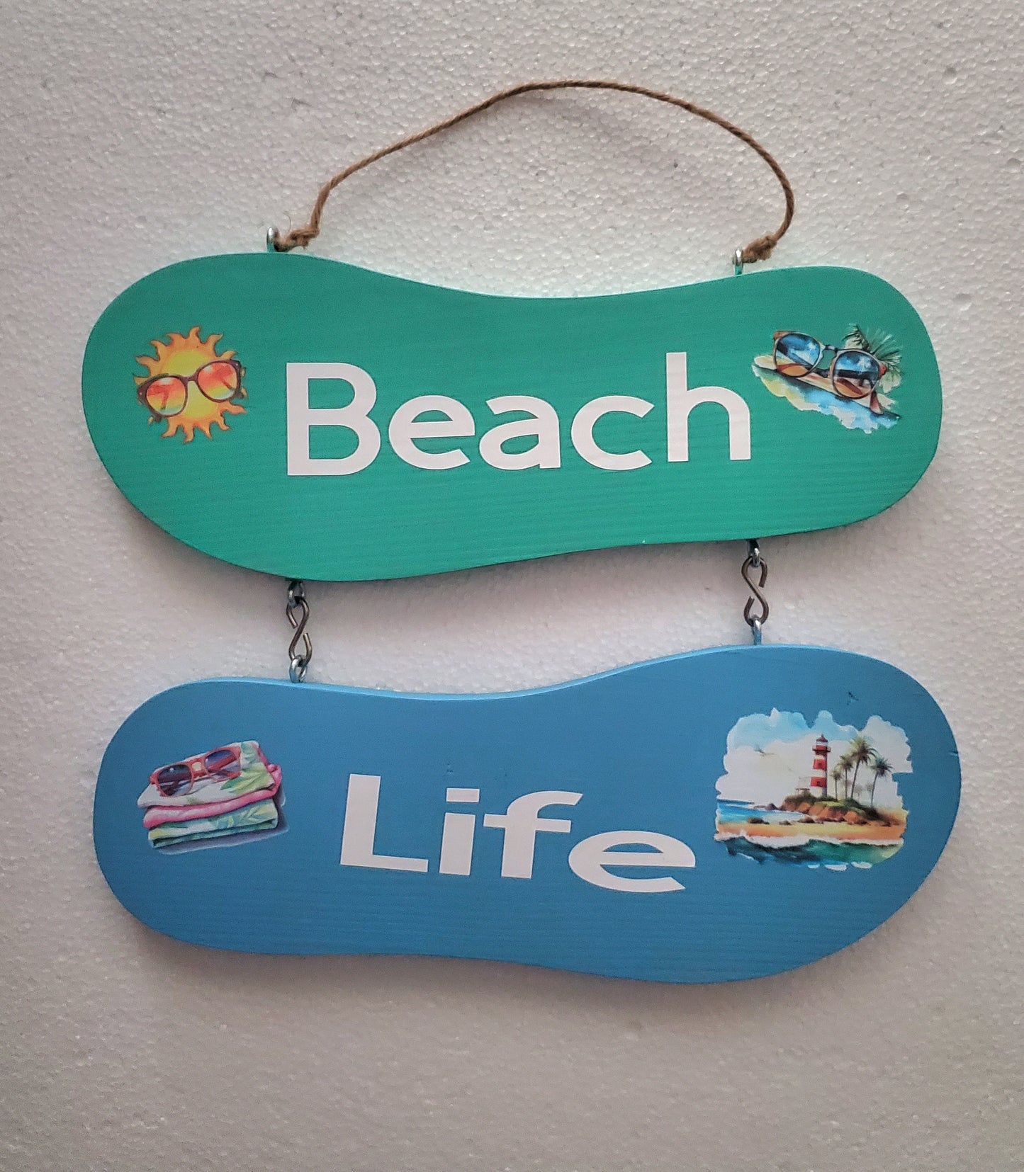 Flip Flop Wooden Sign