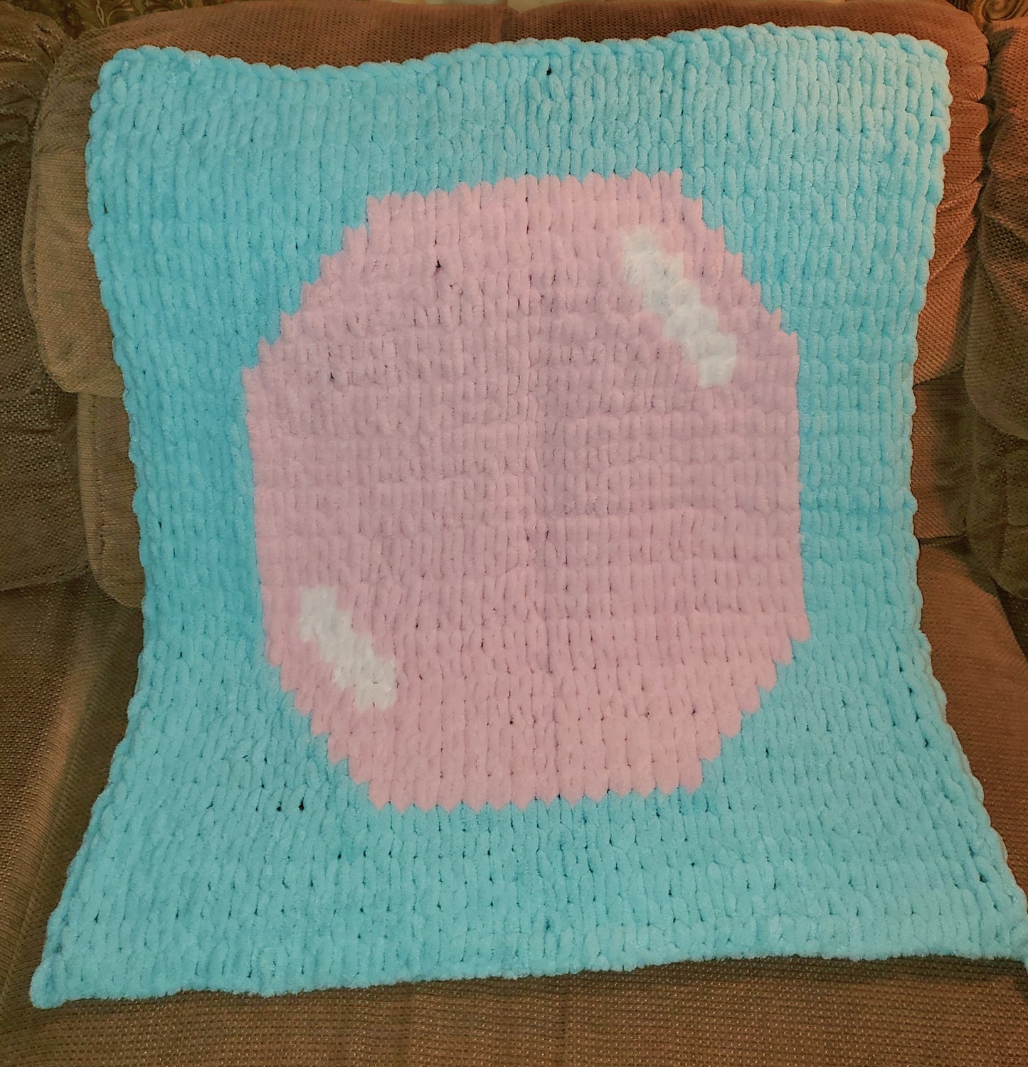 Baby blanket details