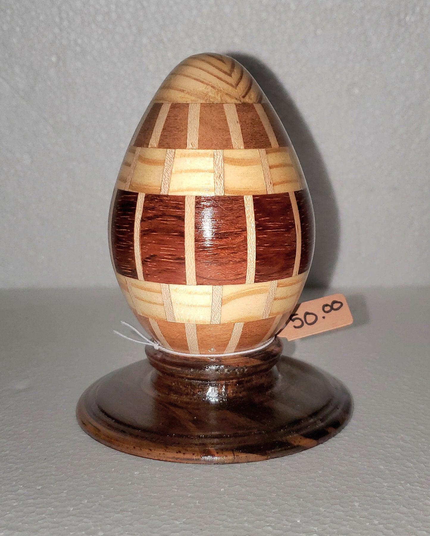 Lathe-turned wood art