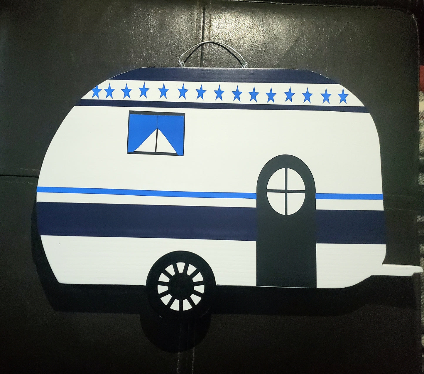 Wooden Camper Door Hanger
