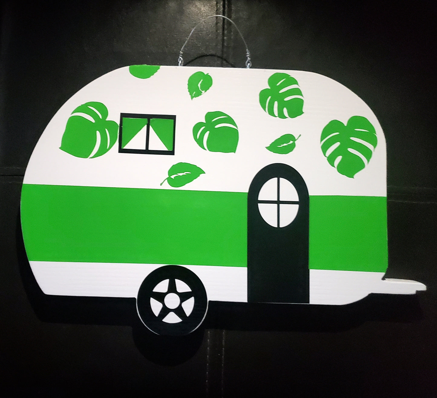 Wooden Camper Door Hanger