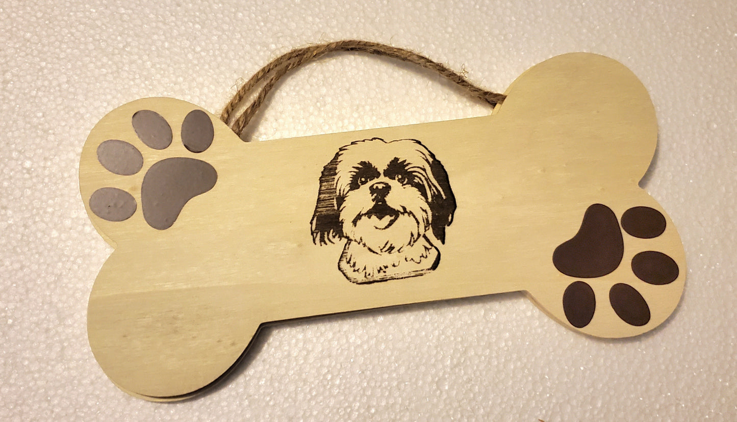 Dog bone signs