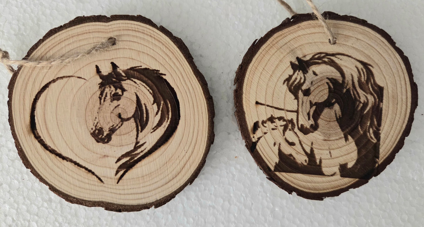 Assorted Wooden Ornaments (click to view other options)