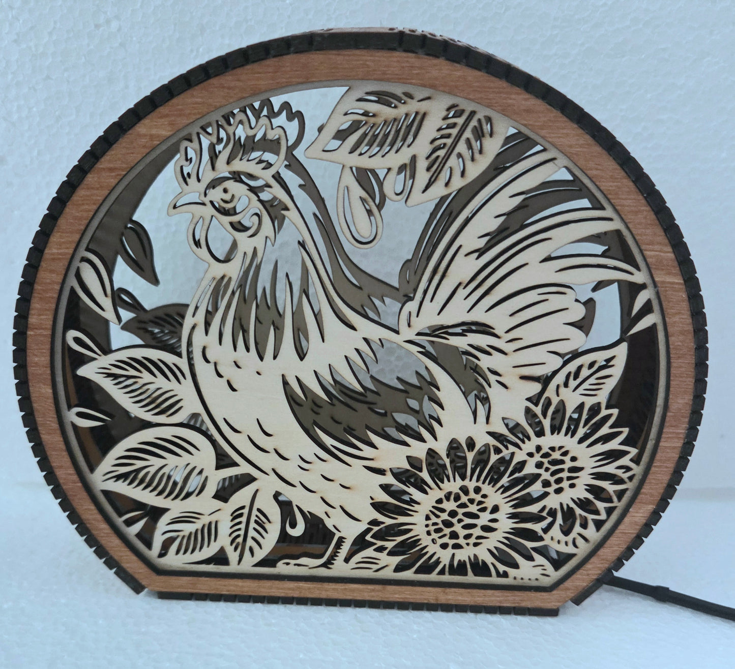 3D Chicken Light 6.25" x 5.50"