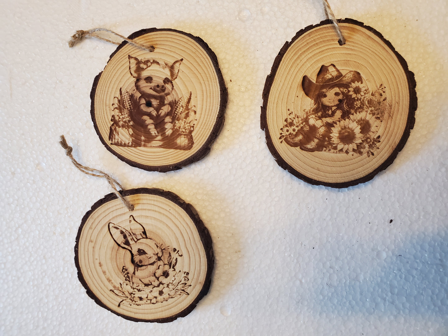 Assorted Wooden Ornaments (click to view other options)
