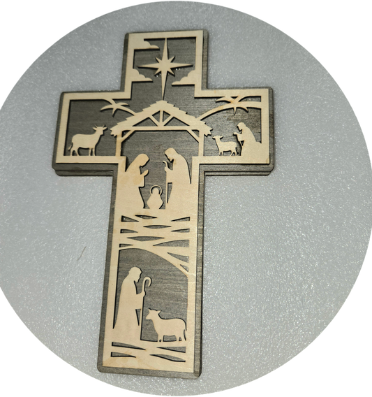 Wooden door hanger