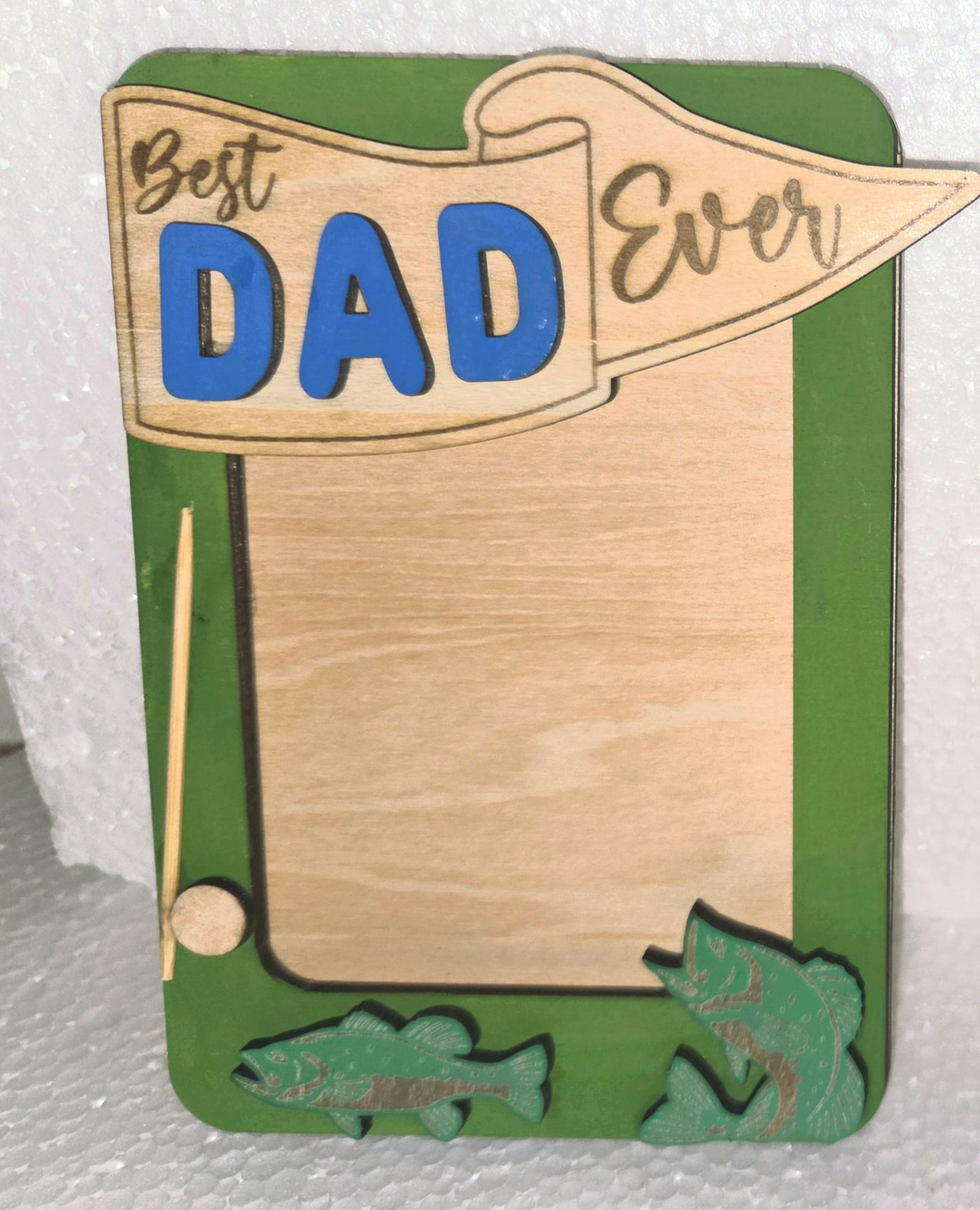 Father's Day Picture Frame Magnets 5" x 3.25"