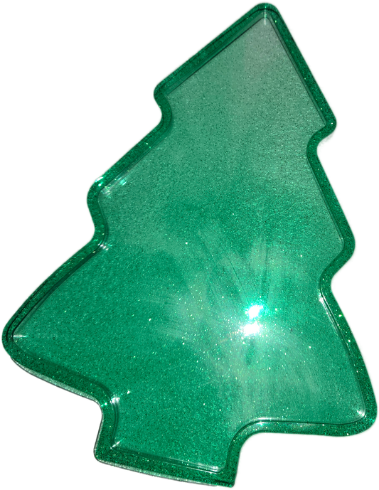 Christmas tree tray (resin)