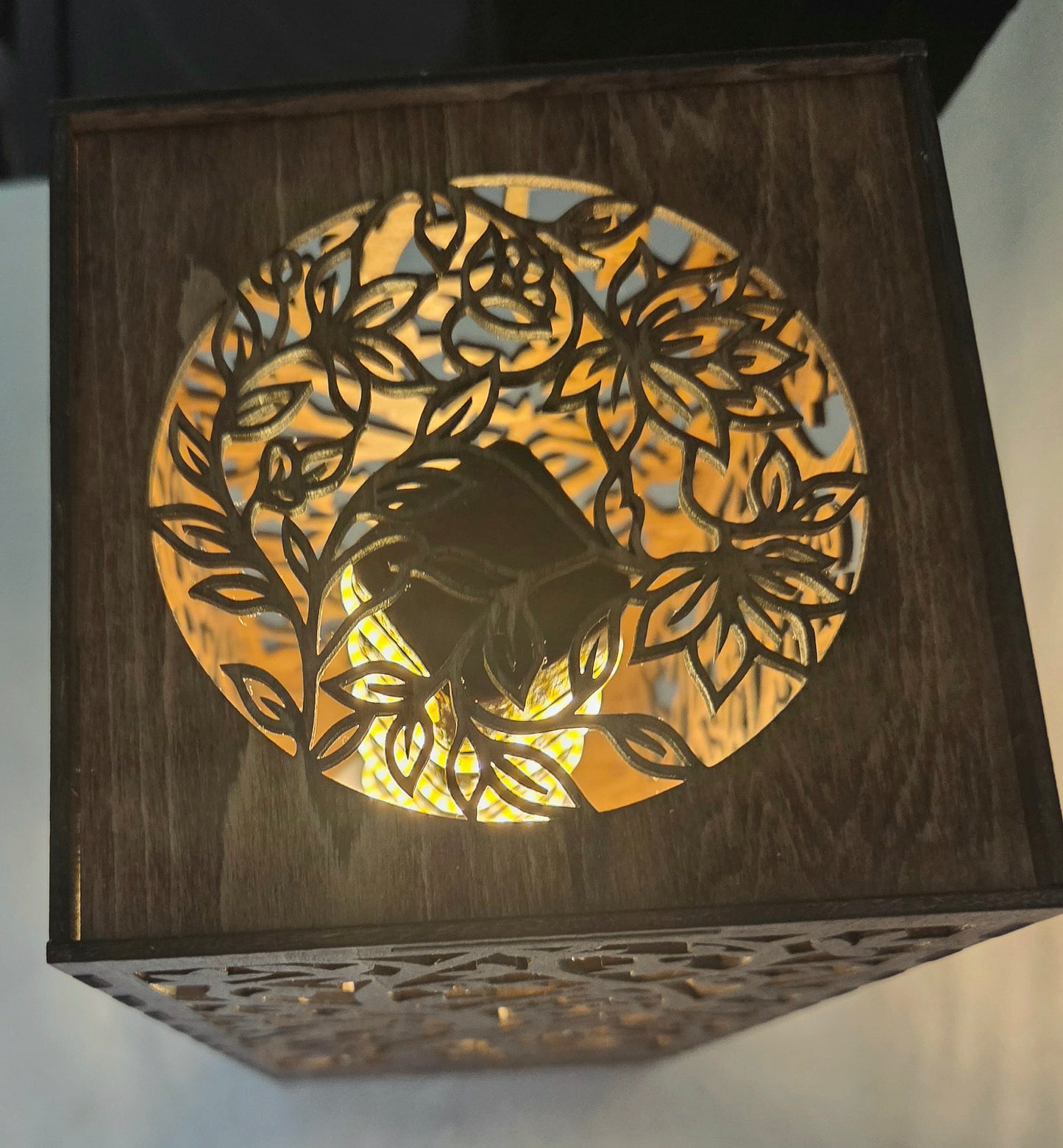 Deer Lantern 5x11.25"