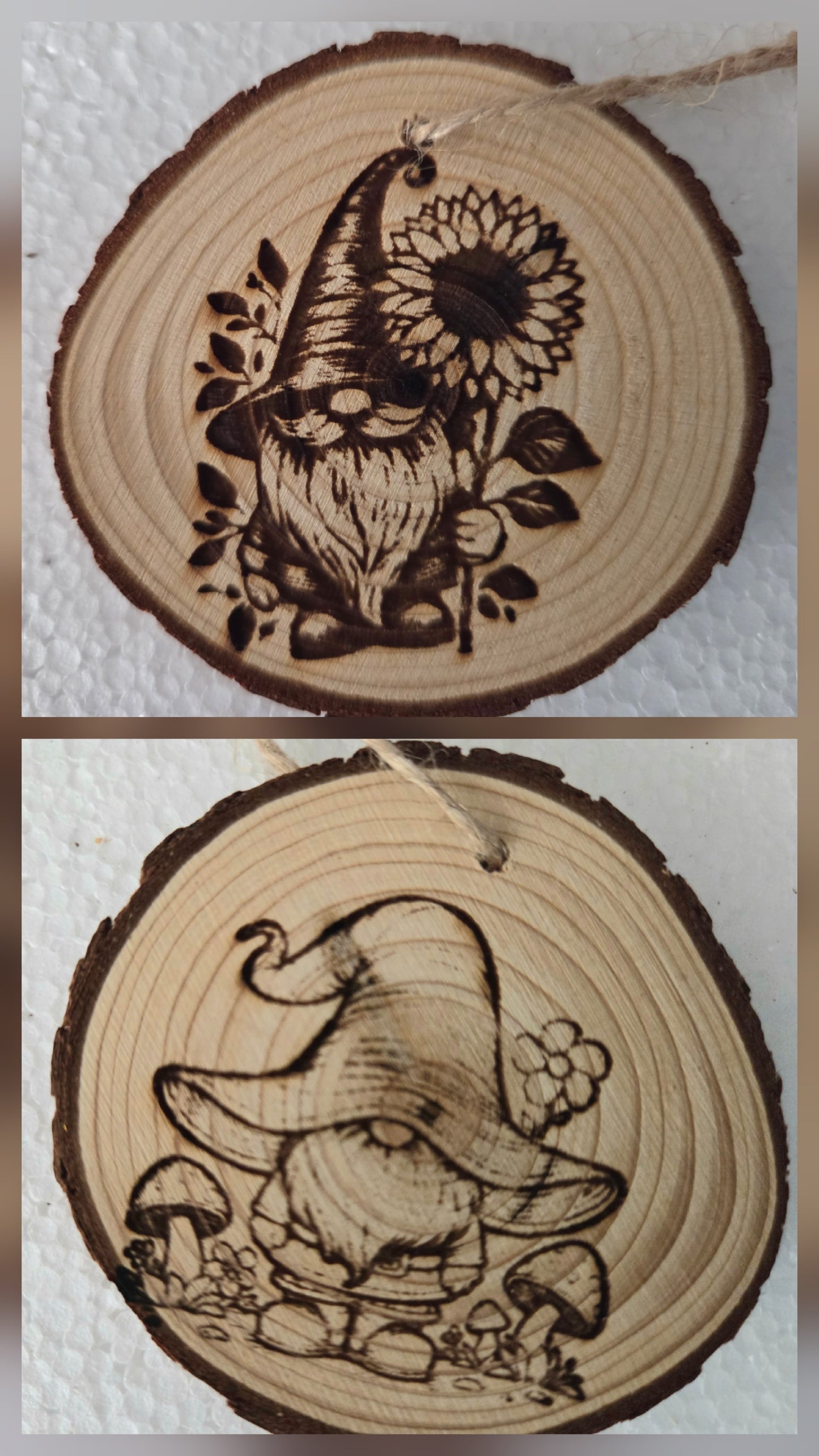 Assorted Wooden Ornaments (click to view other options)