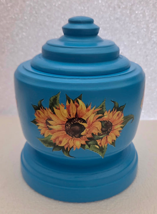 Sunflower Blue Container