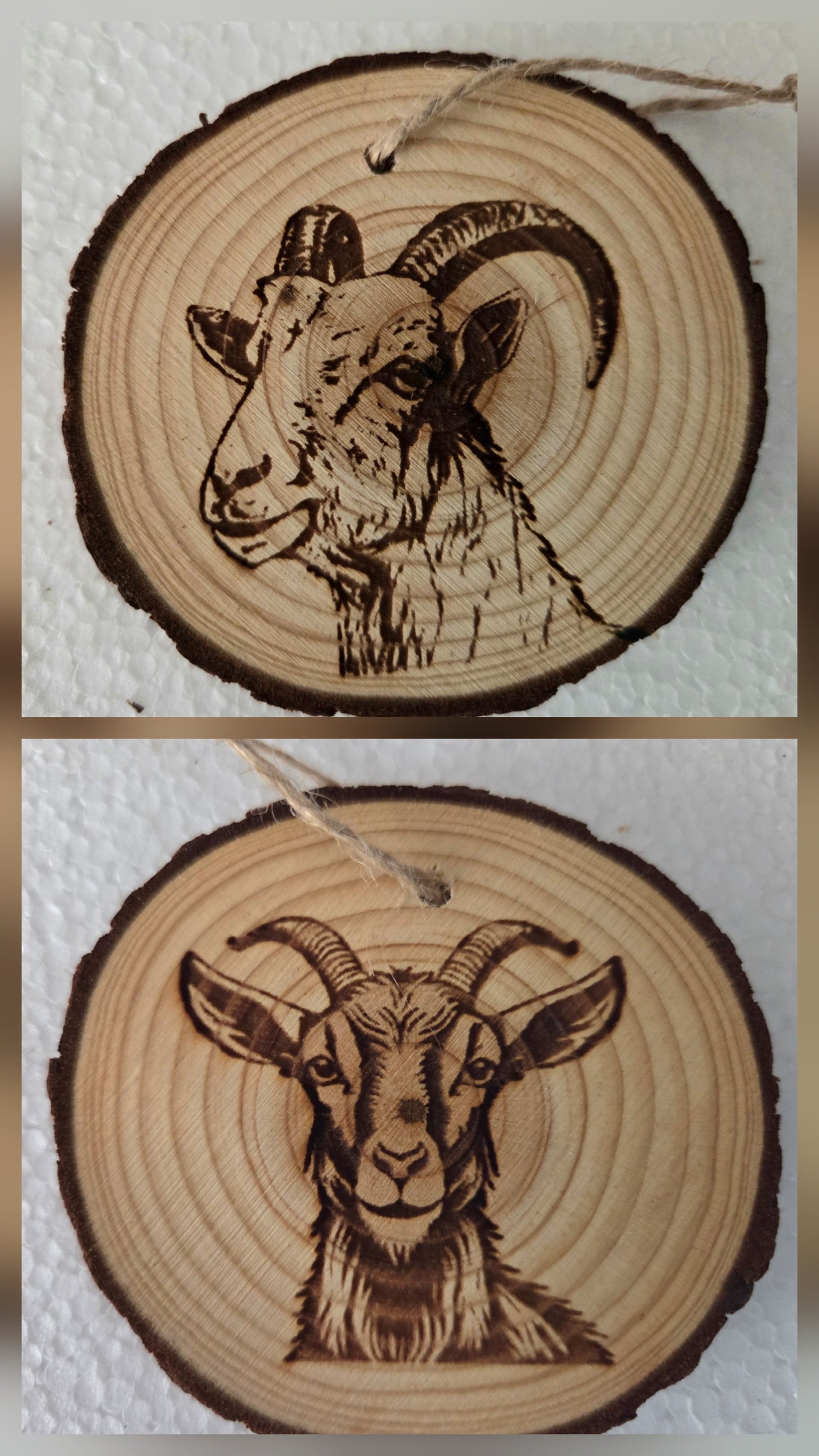 Assorted Wooden Ornaments (click to view other options)