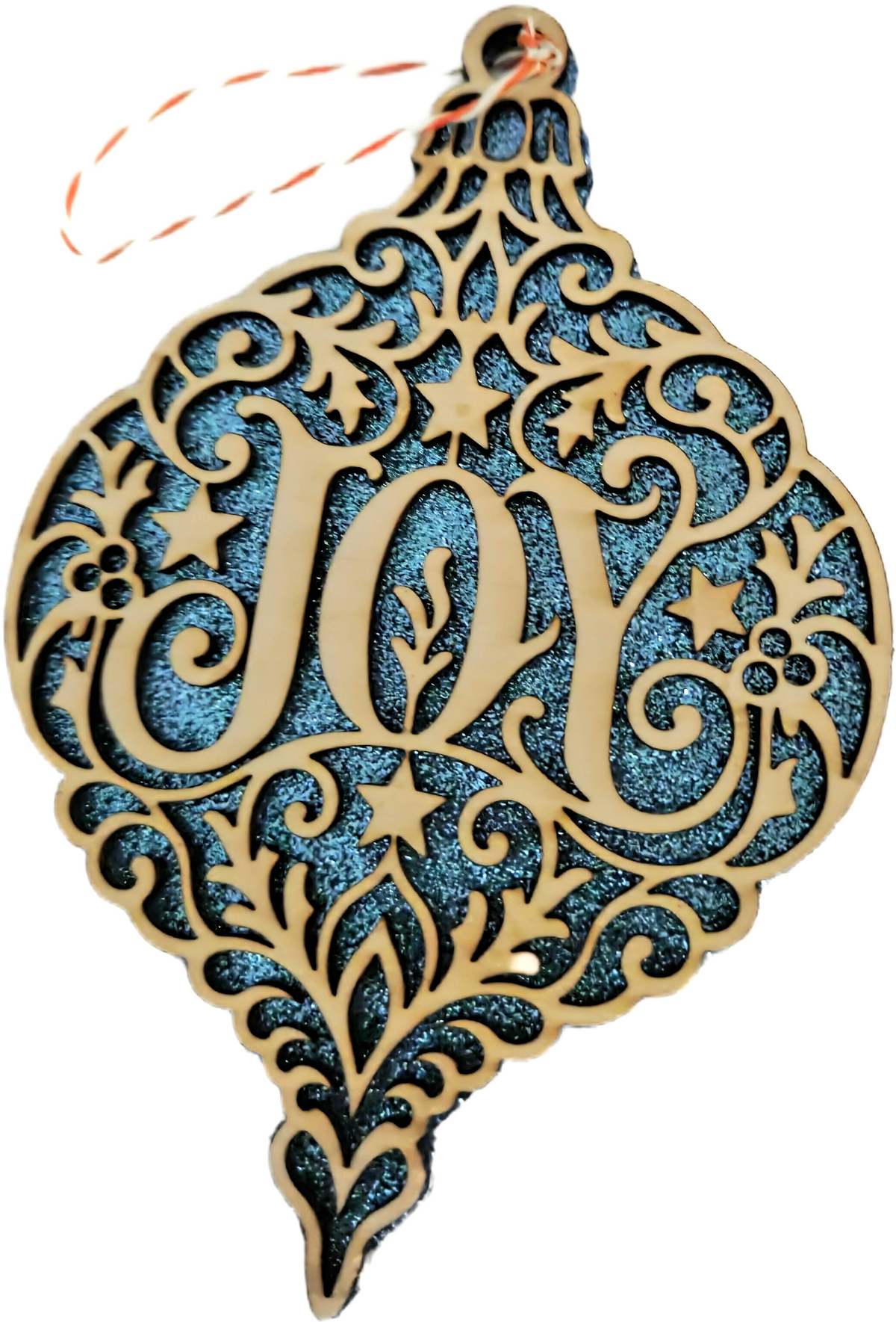 Christmas wood ornaments
