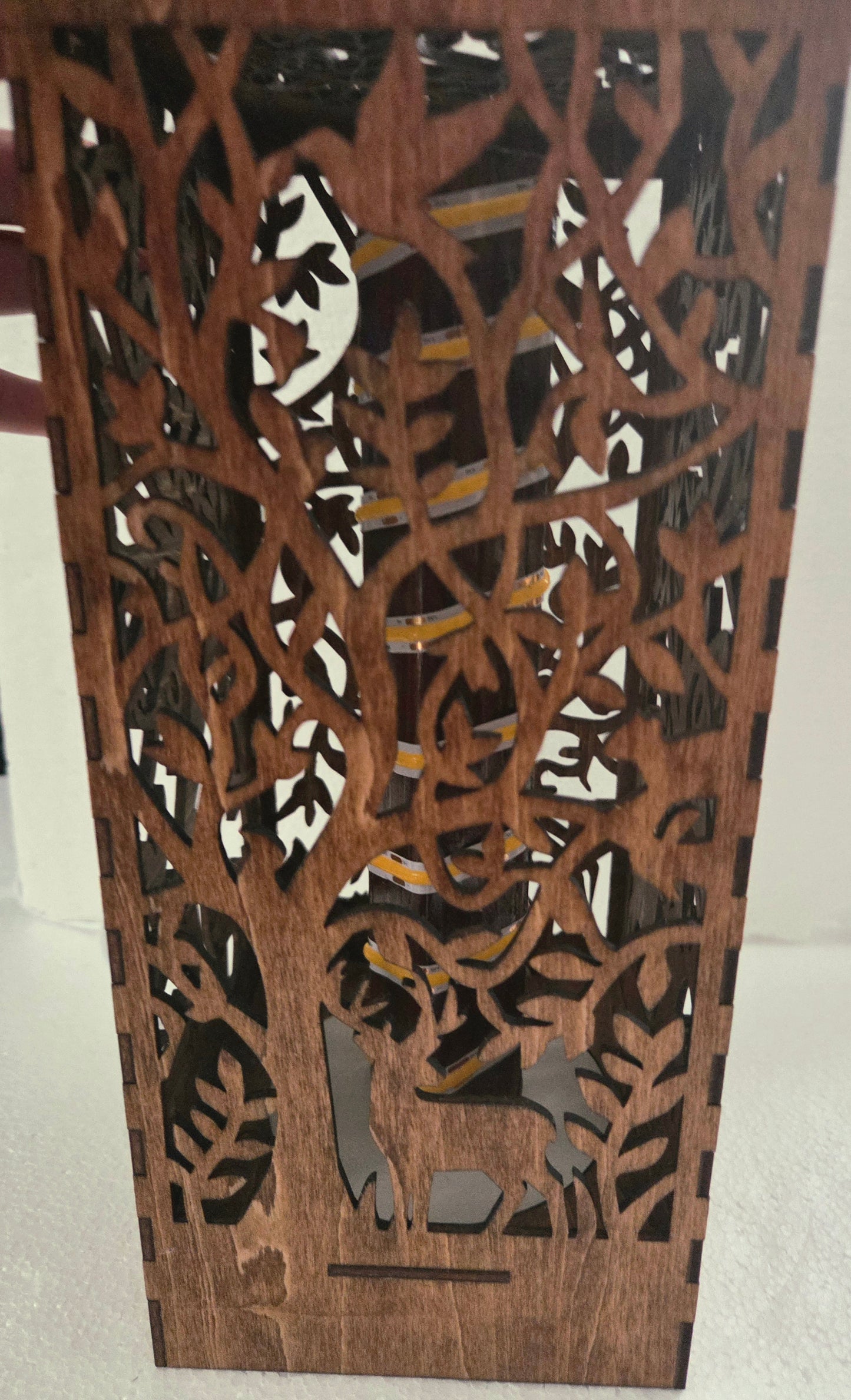 Deer Lantern 5x11.25"