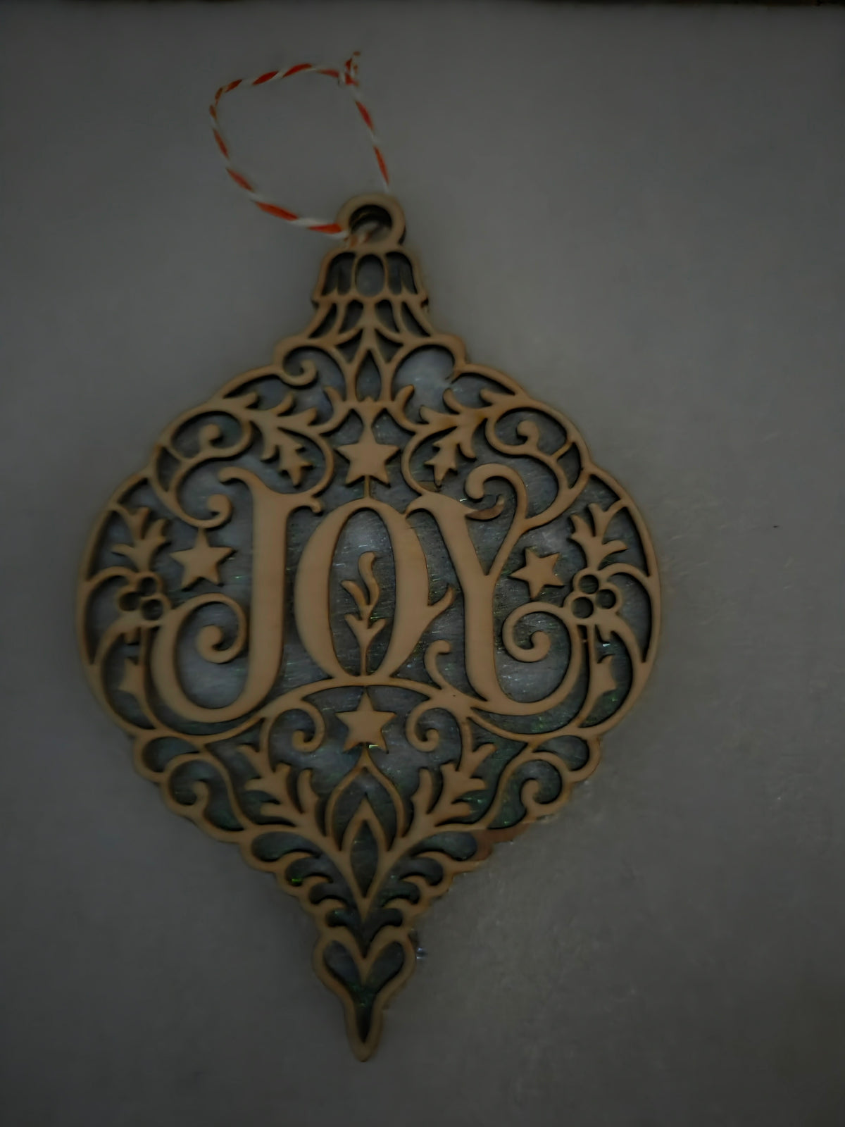 Christmas wood ornaments